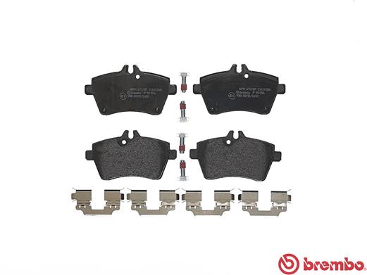 A.B.S. P 50 054 BREMBO Bremsbelagsatz, Scheibenbremse